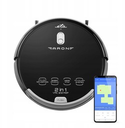 Odkurzacz Automatyczny Robot Sprzątający +mop Eta Aron Smart