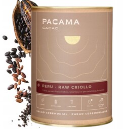PACAMA COFFEE Kakao ceremonialne 100% z Peru surowa