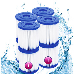 8x Filtr Do Basenu Pompy Bestway Wkład Filtracyjny