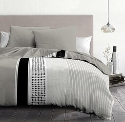 Home Linge Passion Komplet pościeli 220X240 Mimosa Szary