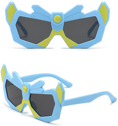 Stylion Okulary przeciwsłoneczne dla dzieci Transformers STKD-05E błękitne
