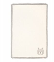 Bawełniany Koc Kotek 100x150 Cotton Cloud Produkt Polski