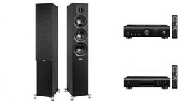 DENON PMA-600NE + DCD-600NE + ELAC DEBUT 3.0