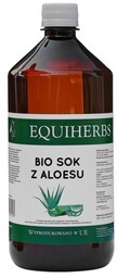 EQUIHERBS BIO Sok z aloesu z miąższem 1
