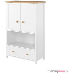 Komoda młodzieżowa STORY SO-11 Biały + Dąb