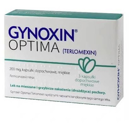 Gynoxin Optima 200mg, 3 tabl. dopochwowe Inpharm