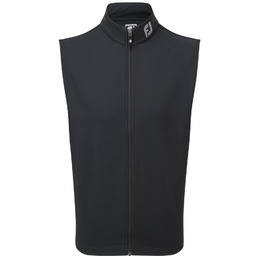 Kamizelka golfowa FootJoy Full-Zip Knit męska, czarna, rozmiar