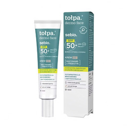 Tołpa Dermo Face Sebio SPF 50+, krem CC