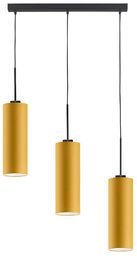 Lumes Regulowana lampa wisząca z czarnym stelażem -