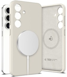 TECH-PROTECT LIQUID SILICONE MAGSAFE GALAXY S25 COSMIC LATTE