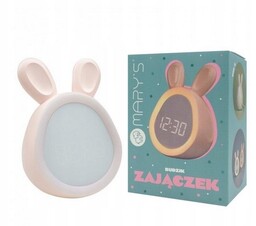 Budzik Zajączek Różowy