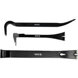 Yato ŁOMY Z WYCIĄGACZAMI, ZESTAW 3 SZT.