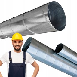 Rura Spiro sztywna wentylacyjna rekuperacyjna ocynkowana fi 250/1.5