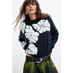 Desigual Sweter żakardowy M. C. Lacroix