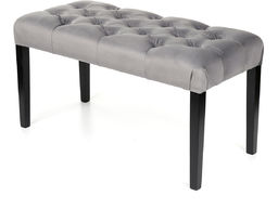 Ławka pufa Simple Chesterfield 40x90 cm, w stylu