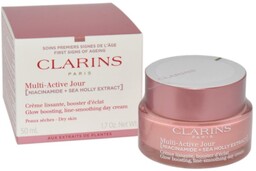 Clarins, Multi-active Creme Jour Glow Boosting Line-smoothing Day