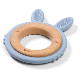 Wyrób medyczny, BABYONO Gryzak drewniany silikonowy BUNNY 1076/03