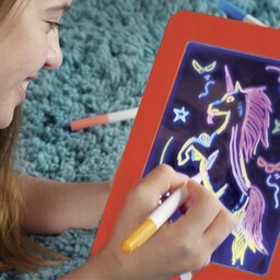 Magiczny tablet do rysowania 3D + pisaki -