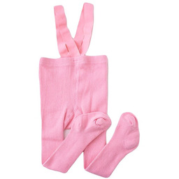 Niemowlęce rajtuzy rajstopy na szelkach Różowy S 0-6mcy