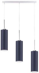 Lumes Lampa wisząca potrójna na stalowym stelażu -