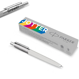 Długopis Parker Jotter Originals PEARL GREY z grawerem