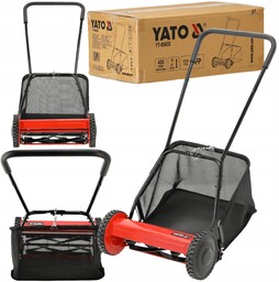 Yato Kosiarka Ręczna Bębnowa 40CM Do Trawy Kosz