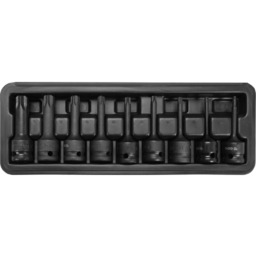Yato ZESTAW 9 SZT UDAROWYCH KLUCZY TRZPIENIOWYCH TORX