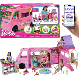 Barbie Auto Kamper Marzeń z Akcesoriami do Zabawy