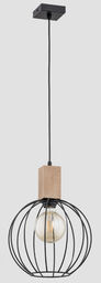 Nowoczesna lampa wisząca ARIZAN E27 wys. 90cm brązowy
