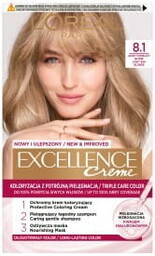 LOREAL Excellence Creme Farba do włosów 8.1 Jasny