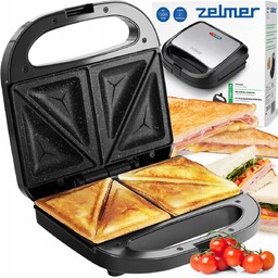 Opiekacz Toster Zelmer Sandwich Do Tostów Kanapek Nieprzywierająca
