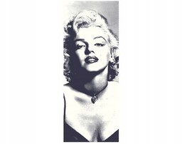 40x100cm Marilyn Monroe obraz pion dekoracja ściana podobrazie