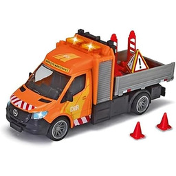 Majorette - Duża seria - Mercedes Sprinter Wywrotka