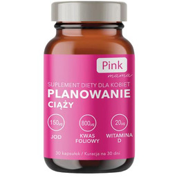 Pink Mama Planowanie ciąży, 30 kaps.