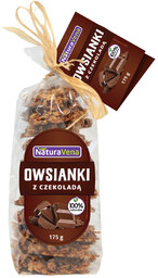 NaturaVena Ciasteczka owsiane owsianki z czekoladą 175g