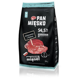 PAN MIĘSKO Wieprzowina z dzikiem XL 20kg