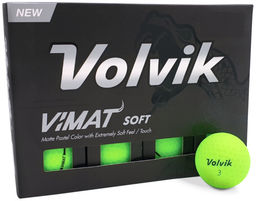 Piłki golfowe VOLVIK VIMAT Soft (zielony mat)