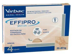 VIRBAC Effipro Spot-On przeciw pasożytom zewnętrznym dla dużych