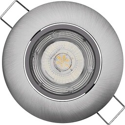 Lampa sufitowa LED, ekskluzywne oko, szare, 8 W,