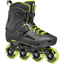 Rolki freeride Rollerblade Lightning 80 black lime roz.
