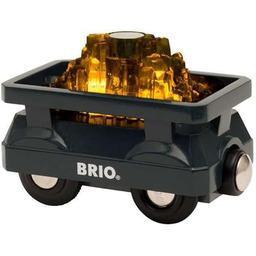 Brio 63389600 Wagon Ze Złotem (Świecący) (63389600) Bezpieczna