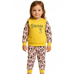 Myszka Miki Dres Komplet Dla Dziewczynki Spodnie Bluza