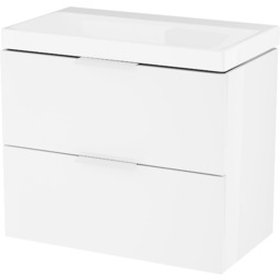 Excellent Blanko szafka 64 cm, biały połysk