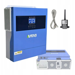 Inwerter hybrydowy 24V Anenji falownik solarny 4000W WiFi