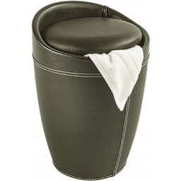 Siedzisko z schowkiem Pufa Łazienkowa Kosz na pranie