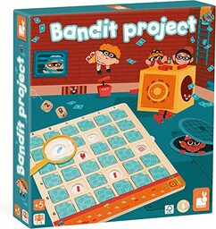 Janod - Gra Bandyta - Dziecięca gra logiczna