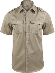koszula 1/2 RAW VINTAGE beige-M