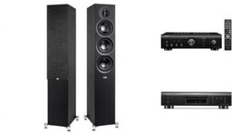 DENON PMA-600NE + DCD-900NE + ELAC DEBUT 3.0