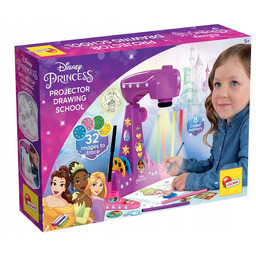 Zestaw kreatywny Lisciani Disney Princess Projektor Szkoła rysowania