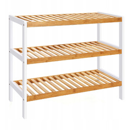 Szafka na Buty Bambusowy Stojak na Obuwie 3